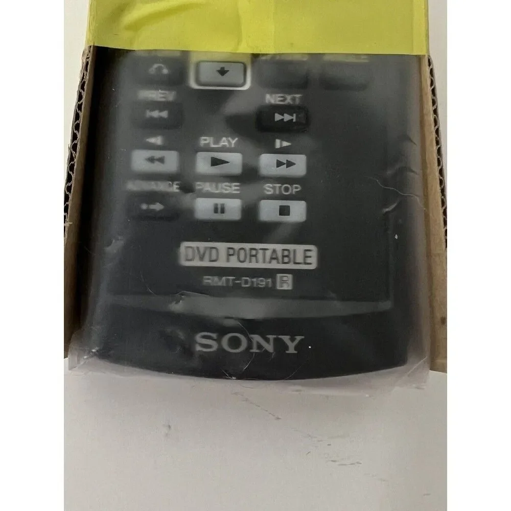 Genuine Sony RMT-D191 DVD Portable Remote Control New